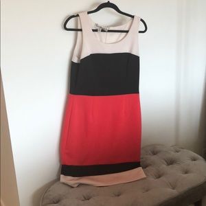 Colorblock Shift Dress